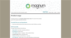 Desktop Screenshot of magnumessence.com.au